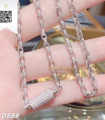 Dây Chuyền Kim Cương O556 Kim Cương Giá Tốt