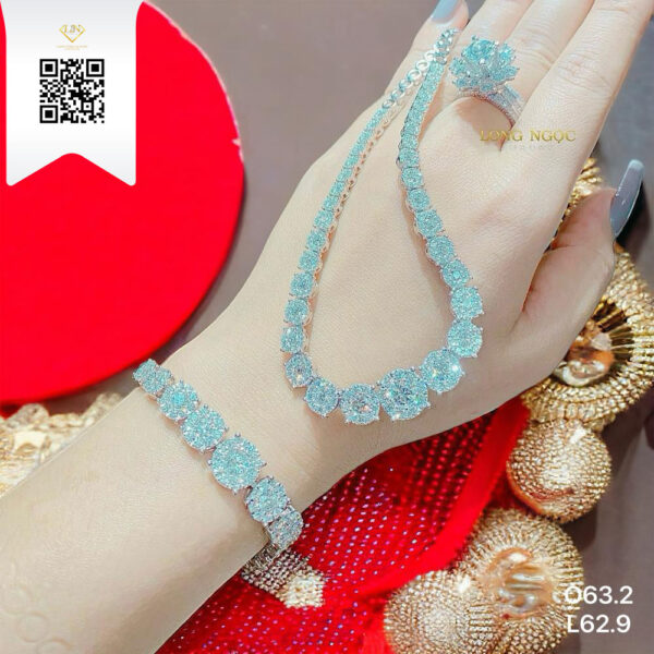 Dây Chuyền Kim Cương O632 Dương Trần Daimond