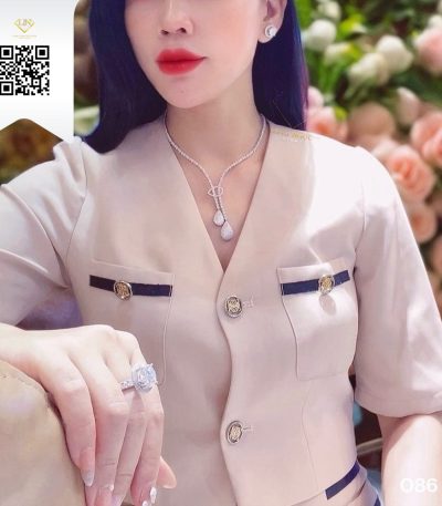 Dây Chuyền Kim Cương O86 Dương Trần Daimond