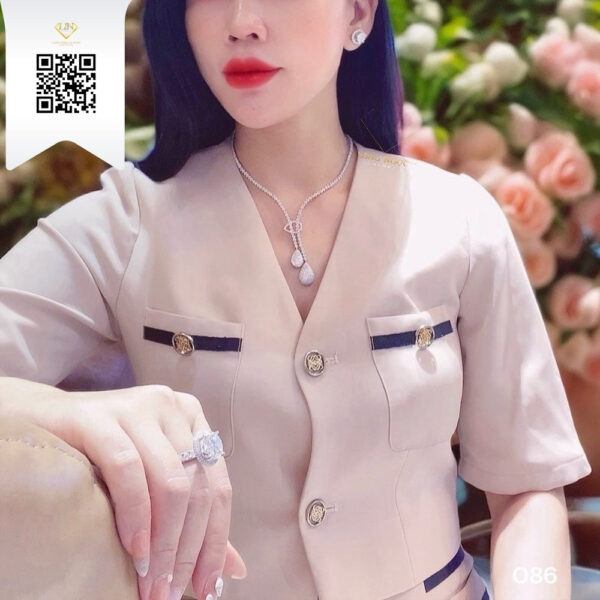 Dây Chuyền Kim Cương O86 Dương Trần Daimond