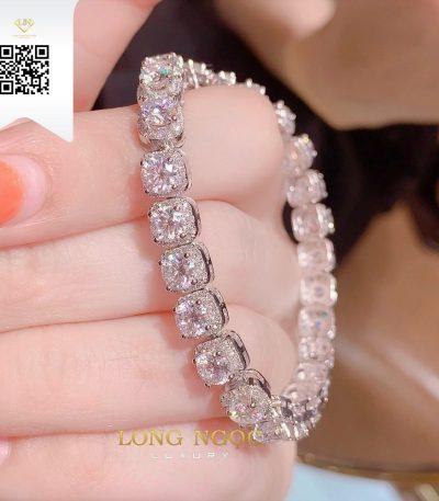 Lắc Tay Kim Cương L10012 Dương Trần Daimond