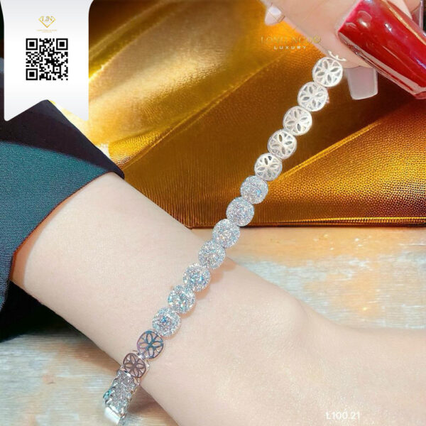 Lắc Tay Kim Cương L10021 Dương Trần Daimond