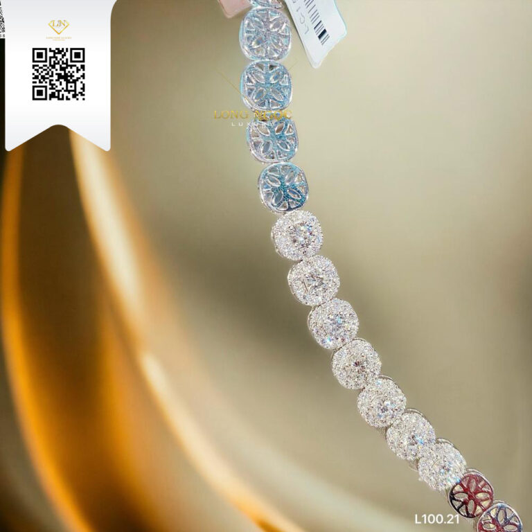 Lắc Tay Kim Cương L10021 Kim Cương Giá Tốt