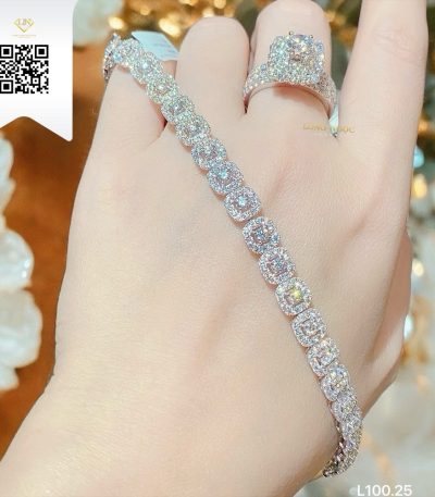 Lắc Tay Kim Cương L10025 Dương Trần Daimond