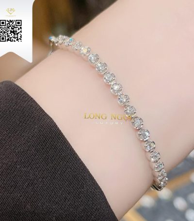 Lắc Tay Kim Cương L1012 Kim Cương Giá Tốt
