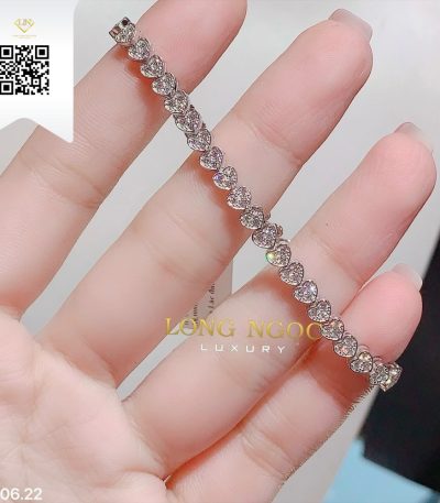 Lắc Tay Kim Cương L10622 Kim Cương Giá Tốt