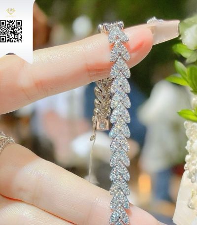 Lắc Tay Kim Cương L10643 Kim Cương Giá Tốt