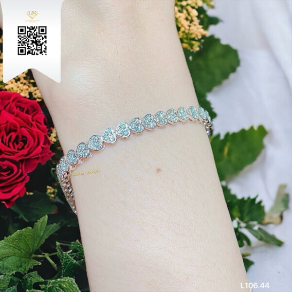 Lắc Tay Kim Cương L10644 Dương Trần Daimond