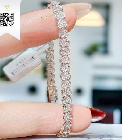 Lắc Tay Kim Cương L10644 Kim Cương Giá Tốt