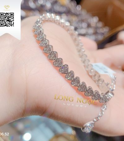 Lắc Tay Kim Cương L10652 Kim Cương Giá Tốt