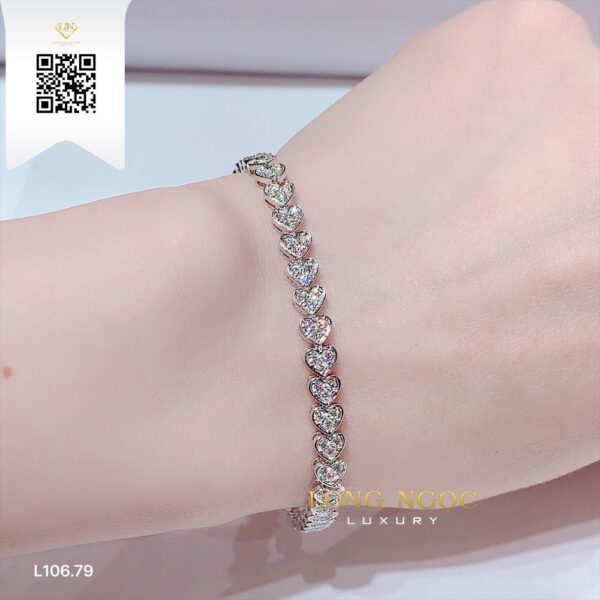 Lắc Tay Kim Cương L10679 Dương Trần Daimond