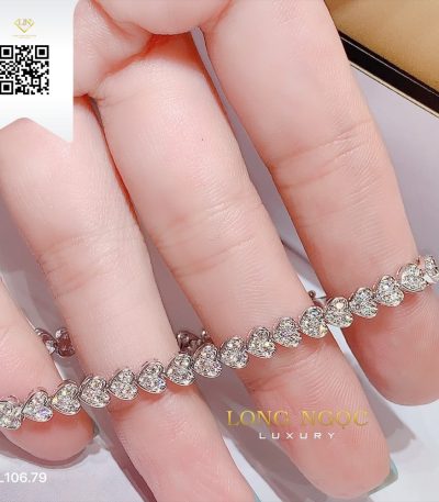 Lắc Tay Kim Cương L10679 Kim Cương Giá Tốt