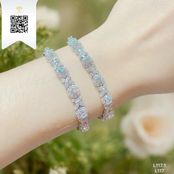 Lắc Tay Kim Cương L117 Dương Trần Daimond
