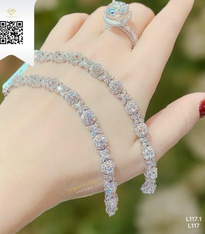 Lắc Tay Kim Cương L117 Kim Cương Giá Tốt