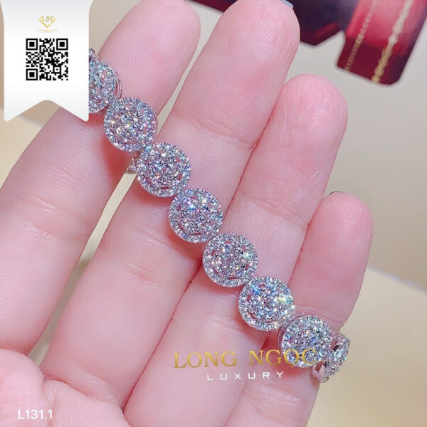 Lắc Tay Kim Cương L1311 Dương Trần Daimond