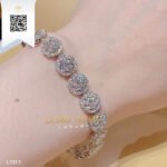 Lắc Tay Kim Cương L1311 Long Ngọc luxury