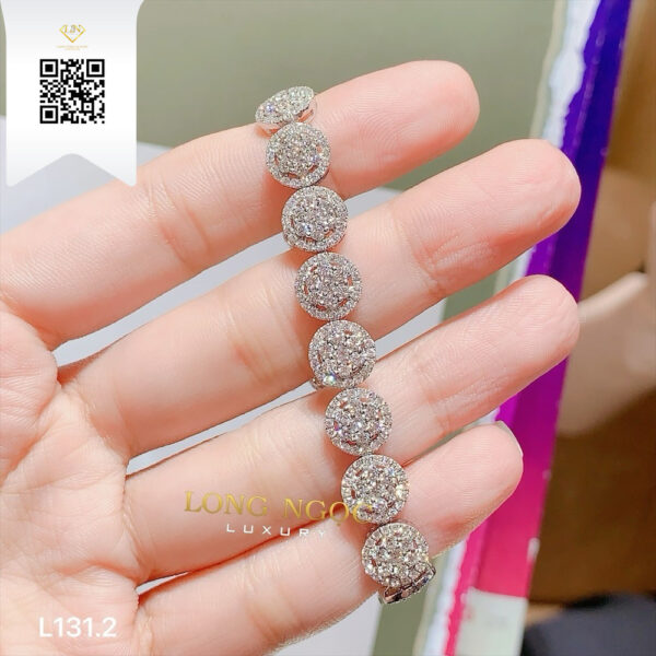 Lắc Tay Kim Cương L1312 Dương Trần Daimond