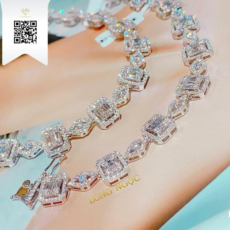 Lắc Tay Kim Cương L1321 Dương Trần Daimond