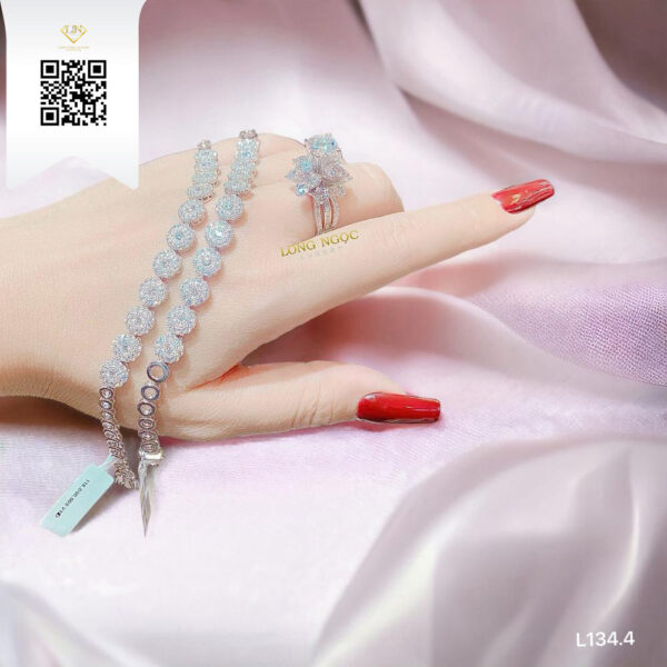 Lắc Tay Kim Cương L1344 Dương Trần Daimond