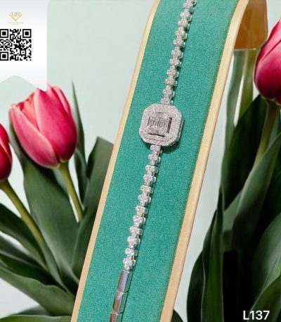 Lắc Tay Kim Cương L137 Kim Cương Giá Tốt
