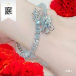 Lắc Tay Kim Cương L1412 Long Ngọc luxury