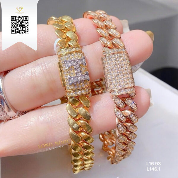Lắc Tay Kim Cương L1461 Dương Trần Daimond