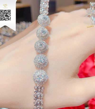 Lắc Tay Kim Cương L1511 Dương Trần Daimond