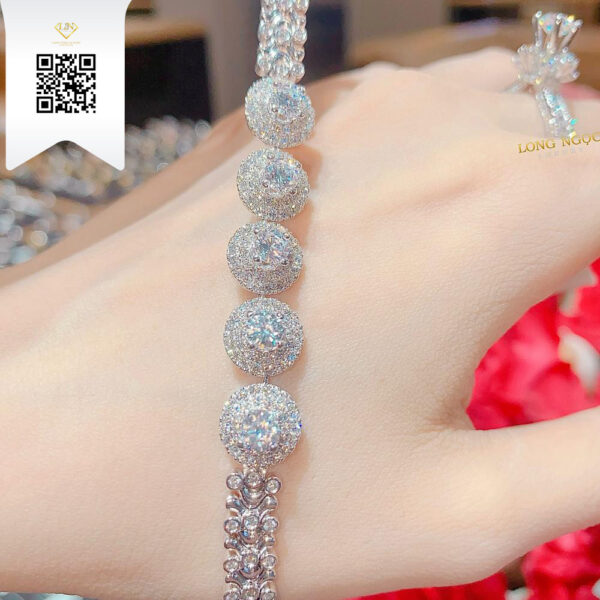 Lắc Tay Kim Cương L1511 Dương Trần Daimond