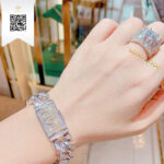 Lắc Tay Kim Cương L16116 Long Ngọc luxury