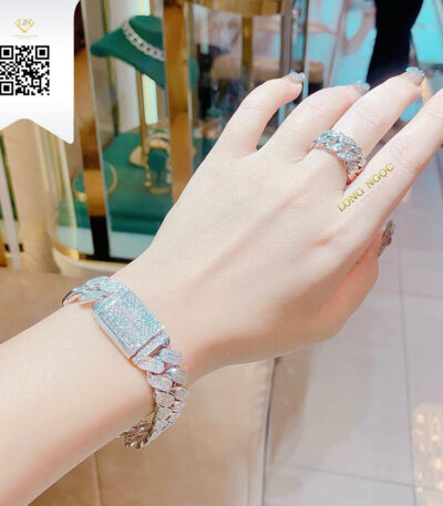 Lắc Tay Kim Cương L16120 Dương Trần Daimond