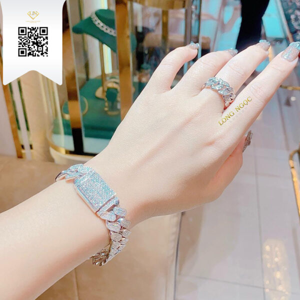 Lắc Tay Kim Cương L16120 Dương Trần Daimond