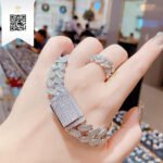 Lắc Tay Kim Cương L16120 Trần Dương Daimond Long Ngọc Luxury