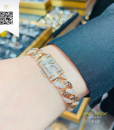 Lắc Tay Kim Cương L16129 Kim Cương Giá Tốt
