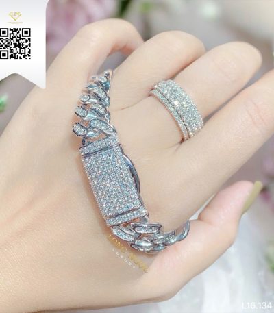Lắc Tay Kim Cương L16134 Dương Trần Daimond