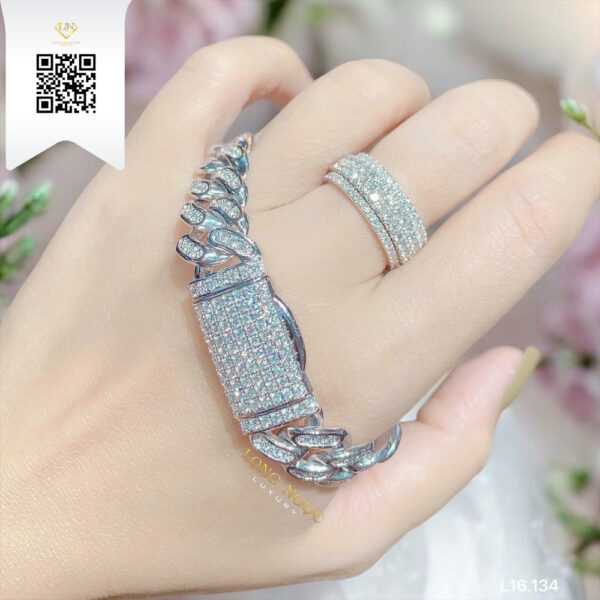 Lắc Tay Kim Cương L16134 Dương Trần Daimond