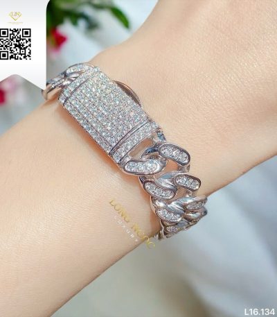Lắc Tay Kim Cương L16134 Kim Cương Giá Tốt