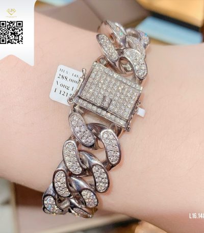 Lắc Tay Kim Cương L16148 Dương Trần Daimond