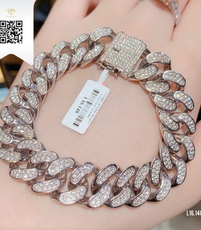 Lắc Tay Kim Cương L16148 Kim Cương Giá Tốt
