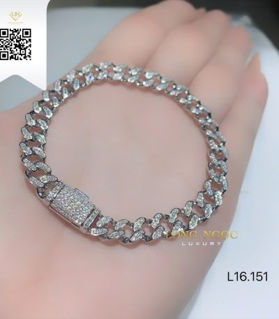 Lắc Tay Kim Cương L16151 Dương Trần Daimond