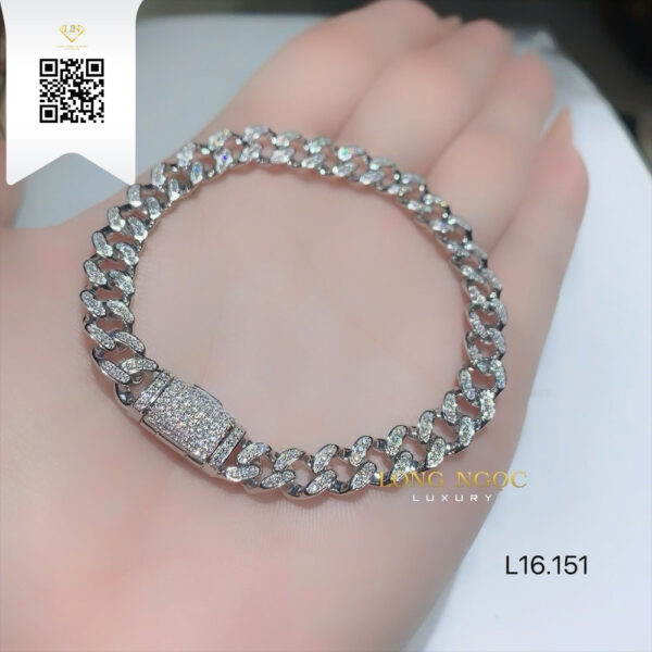 Lắc Tay Kim Cương L16151 Dương Trần Daimond