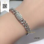 Lắc Tay Kim Cương L16151 Trần Dương Daimond Long Ngọc Luxury