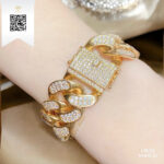 Lắc Tay Kim Cương L1635 Long Ngọc luxury