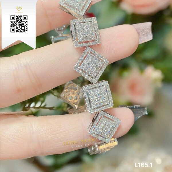 Lắc Tay Kim Cương L1651 Dương Trần Daimond