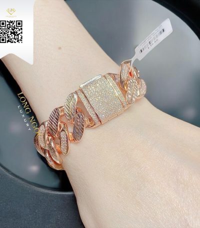 Lắc Tay Kim Cương L1666 Dương Trần Daimond