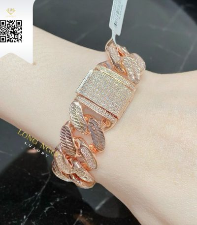 Lắc Tay Kim Cương L1666 Kim Cương Giá Tốt