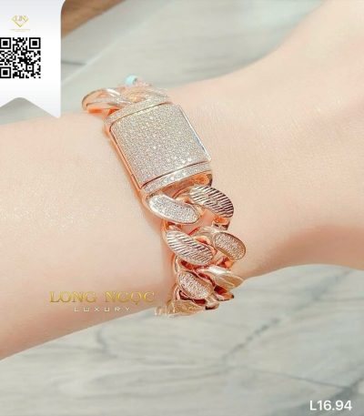 Lắc Tay Kim Cương L1694 Kim Cương Giá Tốt