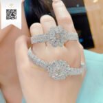 Lắc Tay Kim Cương L19214 Trần Dương Daimond Long Ngọc Luxury
