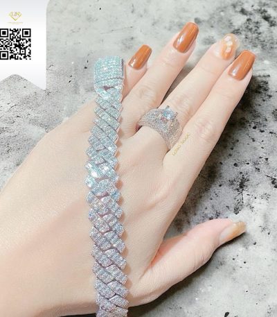 Lắc Tay Kim Cương L221 Dương Trần Daimond