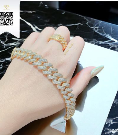 Lắc Tay Kim Cương L222 Dương Trần Daimond