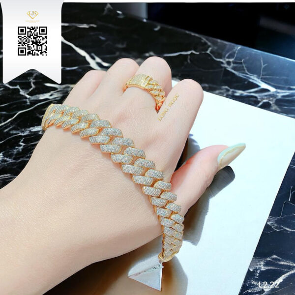 Lắc Tay Kim Cương L222 Dương Trần Daimond